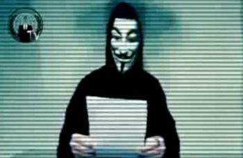 Anonymous se une a las protestas por la ley SOPA