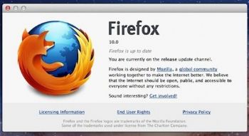 Firefox 10 ya disponible para descarga