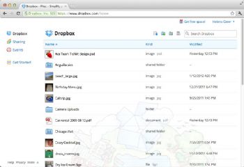 Dropbox rediseña su versión web y añade un visor de imágenes