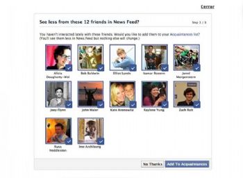 Facebook sugerirá a cuáles de tus amigos ignorar