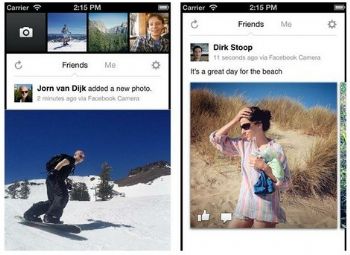 Facebook lanza aplicación de fotografía para iPhone