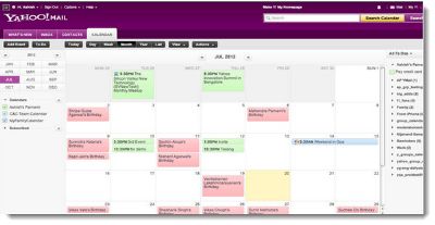 Yahoo! Mail integra nuevas características a su Calendario