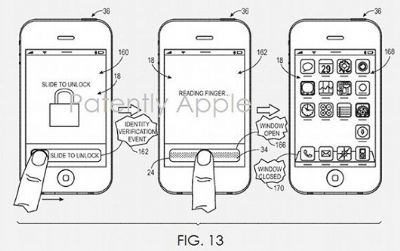 Apple quiere que desbloquees tu iPhone pasando tu huella dactilar sobre la pantalla