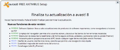 Un vistazo a las nuevas características del antivirus Avast! 8