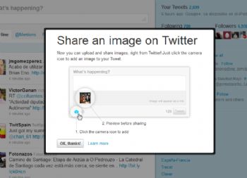 Twitter ya te permite subir fotos