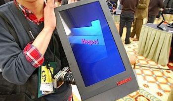 Lenovo presenta un tablet gigante, 23 pulgadas