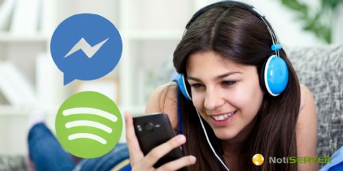 Ahora puedes compartir tu música de Spotify con tus amigos a través de Facebook Messenger 