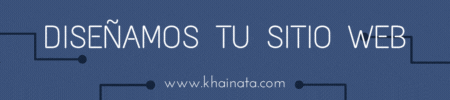 Diseño de sitios Web - Khainata